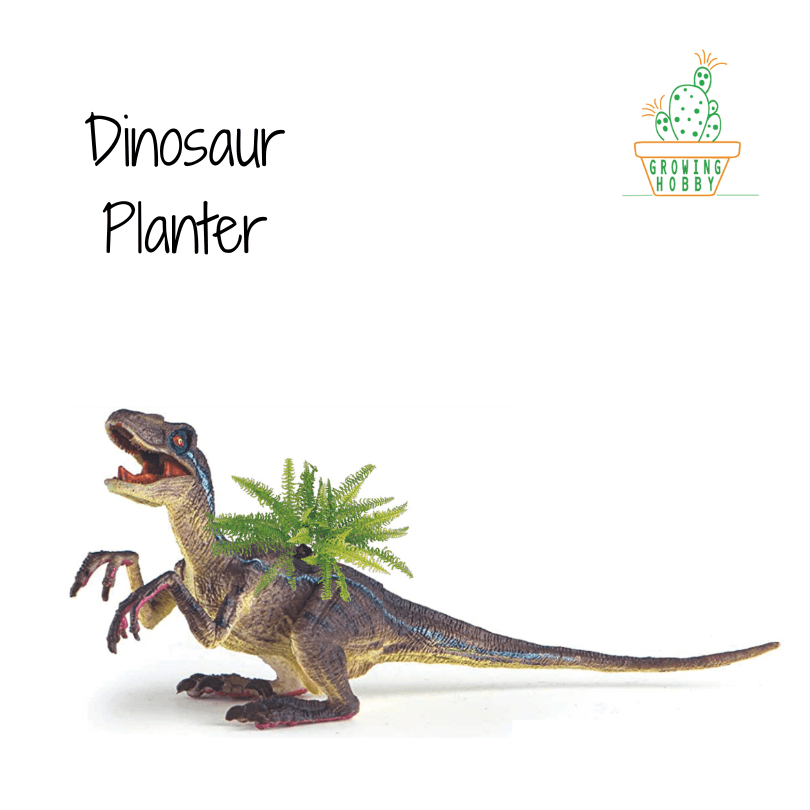 Picture of dinosaur planter